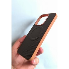 TechnoCase Mi 15 T Uyumlu Kabartmalı Magsafe Karbon Kılıf
