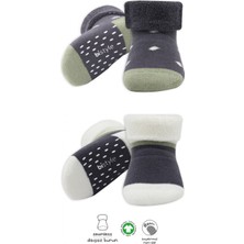 Bistyle 2li Havlu Soket Kaymaz Point Boy 10506 Antrasit