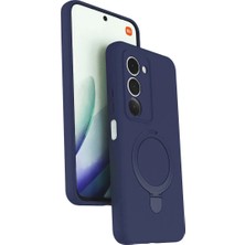 TeknoKapsül 15 4g Magsafe Standlı Kapak - Lacivert