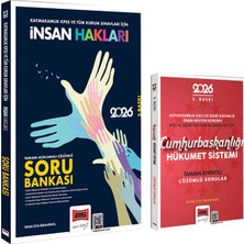 Yargı Yayınevi 2026 Kaymakamlık Misyon Paem  Için Insan Hakları ve Cumhurbaşkanlığı Hükümet Sistemi Soru Bankası