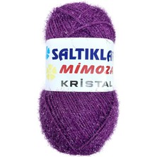 Royaleks Group 1 Adet Mimoza Kristal Işıltılı Şal Patik Yelek Ipi 86