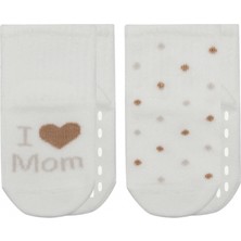 Bistyle Mom Dad Penye Kaymaz Soket Çorap 2li 10147 Puan Mom