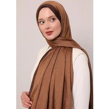 Lêvi D'or Taba Halka Desen Monogram Şal 211-20