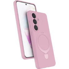 TeknoKapsül Galaxy S26 Magsafe Standlı Kapak - Pembe