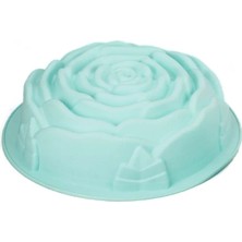 Royaleks Group Gül Silikon Kek Kalıbı 25 cm ROYALEKS-MYS003