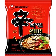  nongshim shin ramyun spicy ramen 120 g (helal)