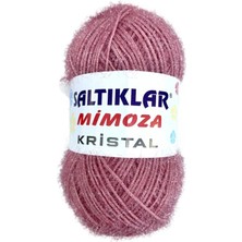 Royaleks Group 1 Adet Mimoza Kristal Işıltılı Şal Patik Yelek Ipi 28