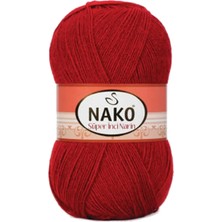 Royaleks Group 1 Adet Süper Inci El Örgü Ipi 100 gr Koyu Kırmızı 1175