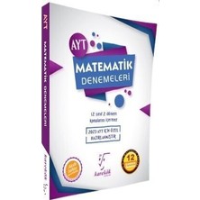 Bi Bigelio Ayt Matematik Özel 12 Çözümlü Deneme Karekök Yayınları