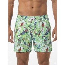 Dopomare 2603 Erkek Desenli Deniz Şortu