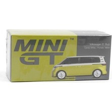 Mini T Mini Gt Volkswagen Id.buzz Candy White / Pomelo Sarı 1/64 Model Araba