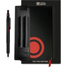 Esranın Dünyası 0,5 mm Siyah Versatil Kalem Seti - 600 Adet Hediye Defter ve Kılıf ile