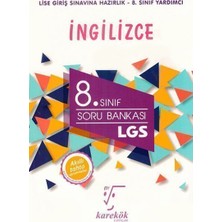 Bi Bigelio 8. Sınıf Lgs Ingilizce Soru Bankası Karekök Yayınları