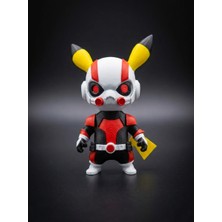 Demirhan3D 🐜⚡ Antman Pikachu Figür | 14 cm Koleksiyonluk 🎮 Döner Kafa 🔄 Pla Malzeme 🌱 Doğa Dostu 🎁