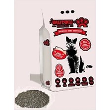 Esranın Dünyası 20 Lt Kokusuz Gri Sodyum Bentonit Kedi Kumu, Bebe Pudralı Özelliği