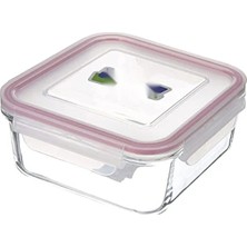 Esranın Dünyası 1200 ml Kapasiteye Sahip Kare Cam Saklama Kabı
