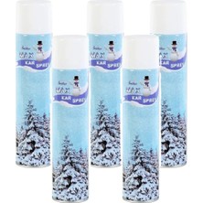 Royaleks Group 5 Adet Max Kar Köpüğü Spreyi, Eriyen Kar Taneleri, Parti Köpük Karı Yapar Kar Yağdıran Sprey 5X300 ml