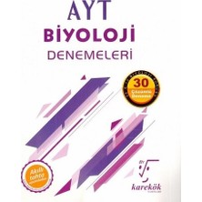 Bi Bigelio Ayt Biyoloji 30 Deneme Karekök Yayınları