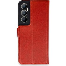 TeknoKapsül C65 Kılıf S Kapaklı Kılıf - Kırmızı