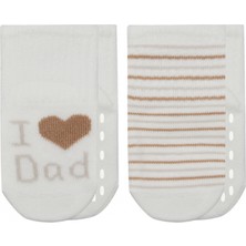 Bistyle Mom Dad Penye Kaymaz Soket Çorap 2li 10147 Çember Dad