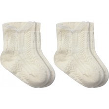 Bistyle Fiyonklu Penye Soket Çorap 2li 10150 Naturel