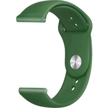 Forzacase Huawei Watch Gt Runner 2 ile Uyumlu Yumuşak Jel Şık Silikon Kordon Kayış - FC875