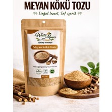 White Mum's Meyan Kökü Tozu 100G %100 Doğal Katkısız Öğütülmüş Vegan Şeker Ilavesiz