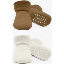 Bistyle 2li Havlu Soket Kaymaz Basic Boy 10508 Kahve