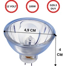 Osram 64627 100W 12VOLT Gz6.3 Duylu Halojen Ampul