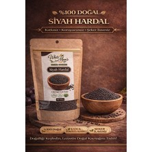 White Mum's Siyah Hardal 100G %100 Doğal Katkısız Tane Hardal Vegan Şeker Ilavesiz