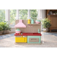 Mech Minyatür Mutfak Seti Dayanıklı Malzemelerle Çocuklar İçin Eğlenceli Oyun Deneyimi