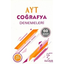 Bi Bigelio Ayt Coğrafya 60LI Deneme Karekök Yayınları