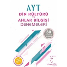 Bi Bigelio Ayt Din Kültürü ve Ahlak Bilgisi 30LU Deneme Karekök Yayınları