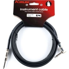 Kirlin Cable IPCV-242BK 6mt L Enstruman Kablosu - Siyah
