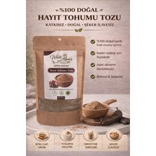 White Mum's Hayıt Tohumu Tozu 100G %100 Doğal Katkısız Öğütülmüş Hayıt Tohumu Vegan Şeker Ilavesiz