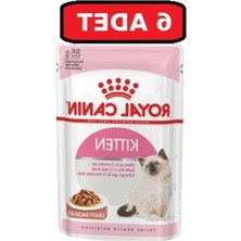 Esranın Dünyası Royal Canin Yavru Kedi Yaş Mama 6 Adet x 85 gr Kitten Gravy Soslu