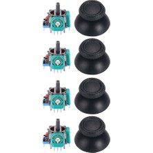 Pop Konsol PS5 Analog Motor ve Topuz Seti 4+4 Playstation 5 Tamir PS5 Motor Kol Tamir Seti Yedek Parça