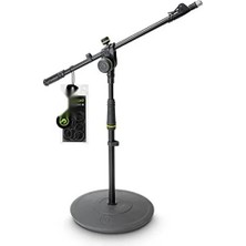 Esranın Dünyası Yuvarlak Tabanlı Kısa Mikrofon Standı ile Ayarlanabilir Konfor