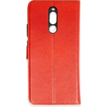 TeknoKapsül Mi 8 S Kapaklı Kılıf - Kırmızı