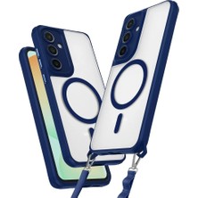 TeknoKapsül Galaxy S25 Kılıf Enka Magsafe Kılıf - Lacivert