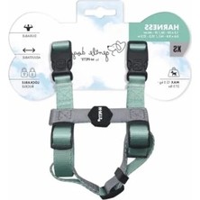 Esranın Dünyası Ayarlanabilir Yeşil Göğüs Tasması (Xs)