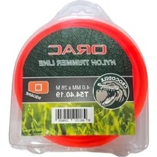 Esranın Dünyası 4.0 mm Kalınlığında Turuncu Kare Köşe Tırpan Misinası, 28 M