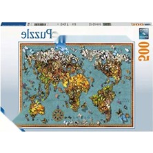 Esranın Dünyası 500 Parça Kelebek Temalı Puzzle, Eğlenceli Zihin Geliştirici Oyun