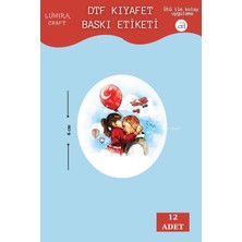 Burak Baskı Tasarım Atatürk ve Kız Çocuğu 23 Nisan - Ütü ile Yapışan Dtf Transfer Baskı Kağıdı, Tişört Arma