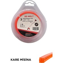 Be-Welt Tırpan Kare Misina- 1.3mm 15 Metre Mini