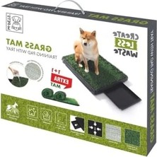 Esranın Dünyası 58X46 cm Çekmeceli Çim Köpek Tuvaleti, Kullanmaya Hazır