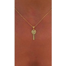 Wind Silver Anahtar Kolye 925 Ayar