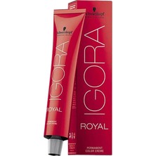 Schwarzkopf Igora Royal 6-77 Koyu Kumral Saç Boyası 60 Ml Amonyaklı Krem Formda Yoğun Bakır Renk