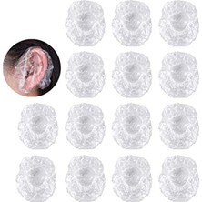 Esranın Dünyası 100 Adet Şeffaf Tek Kullanımlık Kulak Kapağı