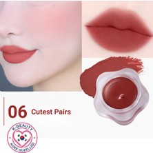 Dearmay Dear.may Pure Falling Mood Lip Pot - Çok Amaçlı Renkli Dudak ve Yanak Pot Balmı 6,5g - 06 Cutest Pairs